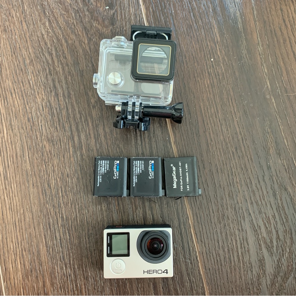 GoPro HERO4 Black Silver Action Camera